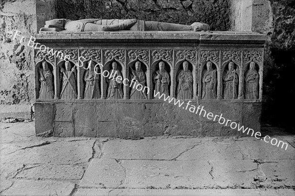 KILCOOLEY ABBEY APOSTLE TOMB